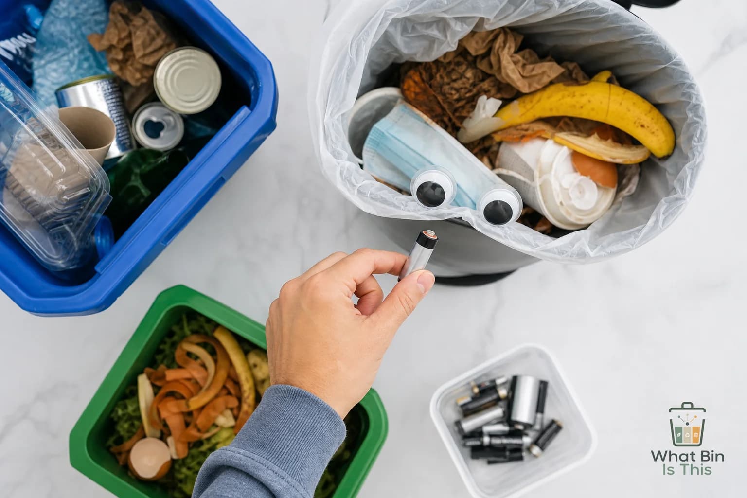 Can batteries go in the trash? guide cover image